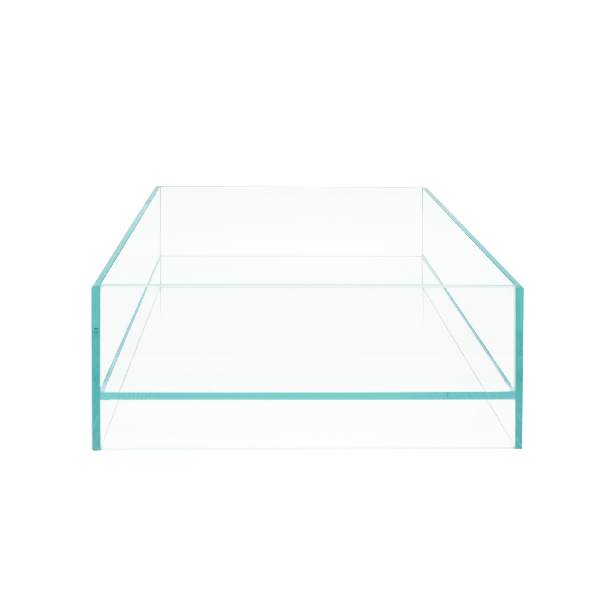 HIRO Aquatics Medium Shallow Rimless Tank, low-iron glass, for Wabikusa, Little Pond, Nano Terrarium