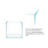 7 Gallon Cube Rimless Frameless All Glass Aquarium, Low Iron Rimless Glass Tank, 30X30X30cm, 5mm Glass