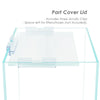 HIRO Aquatics Rimless Aquarium Lids, Low Iron Glass, Extra Clear Lids, Two options